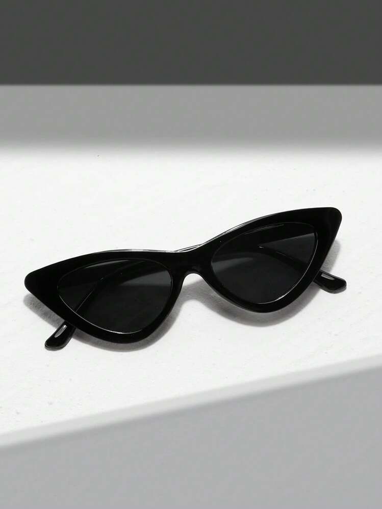 Unisex Cat Eye Shaped UV Protection Fashion Glasses, Fashion Full Frame Beach Accessory For Daily Wear - 彩色 - 查看 5