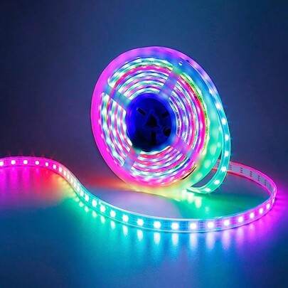 1set 40m/30m/20m/1m USB DIY Backlight LED Light Strip, RGB 2835 3-Key Flexible LED Strip Lights For TV Background, Living Room, Bedroom, Closet, Home Decor
