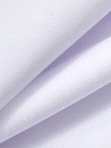 年輕男孩白色吊帶紳士套裝四件套,包括褲子、襯衫、吊帶和領帶 - 白色 - 查看 6