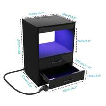 Dressers & Chests Of Drawers - Black - View 2