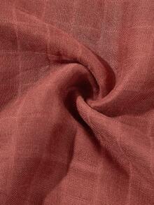 1入嬰兒紮緊毯子 - 酒紅色 - 查看 6