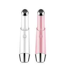 便攜式離子感應熨斗及熱力眼部按摩器,能去除眼部黑眼圈及細紋 - 粉色 - 查看 7