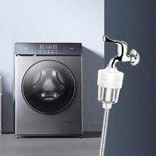 1pc Pre-Shower Filter, Built-In Cartridge - Filter Impurities, Simple Style, For Home Faucet Shower Water Heater Washing Machine Inlet Pipe Cartridge Bath Filter Simple Water Purifier, White - White - View 7