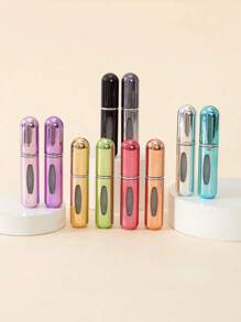 4pcs Travel Size Refillable Perfume Spray Bottles, Random Colors - Multicolor - View 7