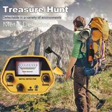 Detector De Metal Md-5090 A Prueba De Agua Subterráneo, Con Puntero Gp Para Una Ubicación Precisa, Herramienta De Caza Profesional Para La Prospección De Oro - Amarillo - Ver 4