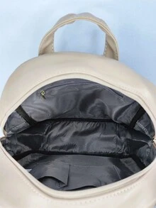 Women Fashion Backpacks - Màu nâu  Mocha - Xem 4