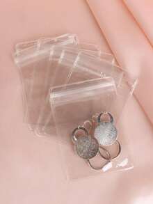 10pcs/Set Rainbow Color Jewelry Storage Pouch - White - View 6