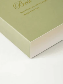 1pc Suspended Paper Box With Scratch-Resistant Sleeve, Dustproof Insert And Customizable Logo Printing For Jewelry Packaging - Green - View 3