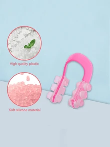 5PCS Pinzas nasales para mujeres, aumentador del puente nasal, pinzas nasales para mujeres - Rojo - Ver 7