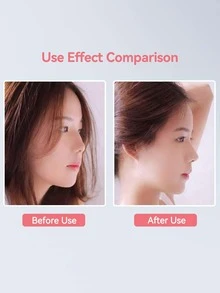 5PCS Pinzas nasales para mujeres, aumentador del puente nasal, pinzas nasales para mujeres - Rojo - Ver 3