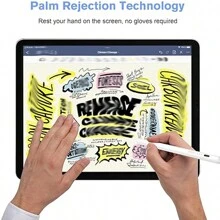 Stylus Pen Compatible With Ipad With Palm Rejection, Tilt Sensitivity, Peilinc IPad Pencil For Touch Screens Compatible With IPad Air 3rd/4th/5th, IPad Pro 11/12.9 Inch, IPad 6th/7th/8th/9th/10th, IPad Mini 5th/6th - White - View 4