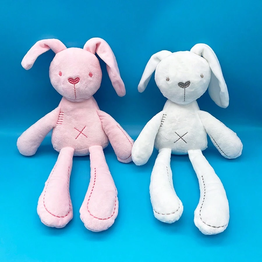 1 Pieza Muñeco De Peluche De Conejo Blanco - conejito blanco - Ver 1