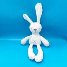 1 Pieza Muñeco De Peluche De Conejo Blanco - conejito blanco - Ver 2