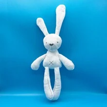 1 Pieza Muñeco De Peluche De Conejo Blanco - conejito blanco - Ver 3