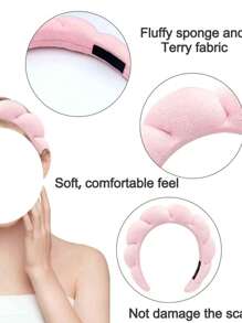 Women's Hairband Towel Velvet Headband Sponge Headband WashFace, Spa,Makeup Headband Cute Headband,Hairband,Hair Hoop Headbands