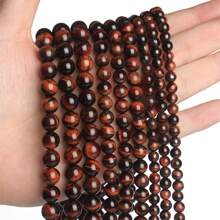 Loose Natural Stone Beads Semi-Finished Agate & Blue Peacock Stone Beads For Diy Bracelet & Necklace Jewelry Making