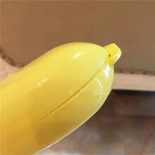 1pc Banana Storage Box Portable Fruit Protector Box With Anti-Crushing Design, Ideal For School, Camping And Outdoors - Yellow - View 6