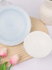 6pcs Silicone Bowl Cover & Sealing Lid, Multifunctional And Universal Food Wrap For Home Use - White - View 3