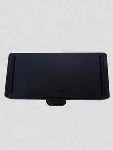 1pc Adhesive Drawer Storage Organizer Box For Stationery, With Dustproof Cover, Invisible Design, Suitable For Household/Office Desktop - Black - View 4