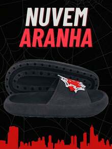 Nuvem Chinelo Infantil Super Aranha Escola Passio Moda Estilo 27 ao 34