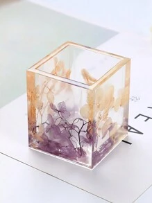 1 Stück Diy Stift Halter Silikonform, Diy Uv Harz Schmuckform, Handwerk Form,schmuck Epoxidharz Formen Zum Herstellen Von Schmuck - Weiss - Übersicht 8