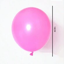 圓點粉紅色和黑色氣球拱門套件,生日派對裝飾,成人派對裝飾,婚禮和情人節場景裝飾 - 彩色 - 查看 5