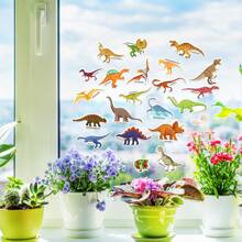 1 Set Reusable Sticker Book, Cute Dinosaur Jelly Sticker Activity Book For Girls Boys Road Trip Airplane Train Travel Essentials, Reusable Waterproof Quiet Book For Parents - Multicolor - View 7