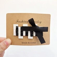 1pc Artistic Style Piano Shaped Hair Clip Suitable For Sweet Girls - Interesting And Unique Hair Accessory - Multicolor - View 10