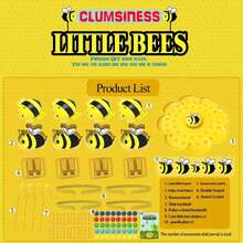 Little Bumblebee Multifunctional Board Game Puzzle Fishing Toys Interactive Toys For Teenages Birthday Gift Family Game - Yellow - View 11