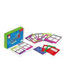 1 Box/87pcs Tabletop Game Cards, Gool Bus La Tgool Card Games, Suitable For Family Gatherings, Party Games, Fun Gift,Arabic Games - Multicolor - View 1