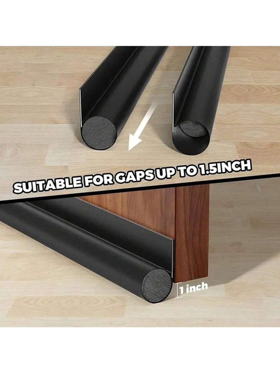 1pc, Door Gap Door Sealing Strip, Foam Tape Sound Insulation
