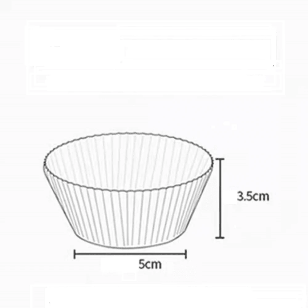 500/1000PCS Mini Colorful Chocolate Paper Cake Cupcake Liner Baking