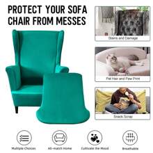 Sofa Covers - Emerald Green - View 11