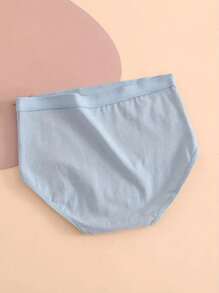 paquete de 5 bragas triangulares básicas, de cintura alta, cómodas, transpirables y elásticas, con estampado de frutas y flores