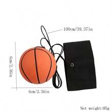 新款手腕鍛煉工具彈性橡膠彈跳球,配帶繩子能立即增強反應時間,是老年人的完美娛樂球 - 棕色 - 查看 4