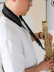 薩克斯風配件 掛頸帶 Velutum 中音薩克斯掛帶 次中音薩克斯掛帶 高音薩克斯風掛帶 - 黑色 - 查看 5