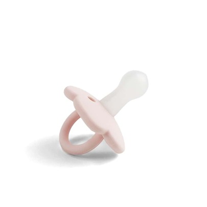 1pc Classic Flower-Shaped Natural Latex Soft Nipple Pacifier For Infants