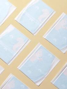 20pcs Infant & Children's Disposable Bib With Squirrel Pattern - Multicolor - View 7