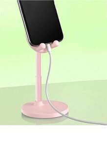 Cute Cartoon Portable Mobile Phone Bracket Mobile Phone Car Bracket Adjustable Lift Telescopic Bracket Small And Simple Mobile Phone Car Bracket - Multicolor - View 3