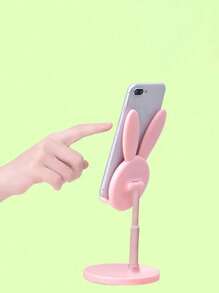 Cute Cartoon Portable Mobile Phone Bracket Mobile Phone Car Bracket Adjustable Lift Telescopic Bracket Small And Simple Mobile Phone Car Bracket - Multicolor - View 5