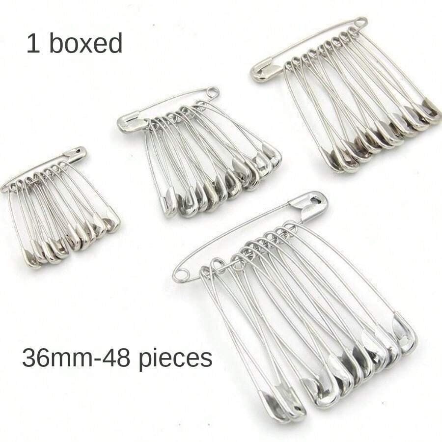 1 盒活頁夾、迴紋針、圖釘、迴紋針和辦公用品收納盒 - 銀色 - 查看 1