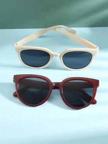 2 chiếc kính thời trang Unisex thiết kế đơn giản, phong cách phù hợp, cao cấp, hiệu ứng thon gọn cho nhiếp ảnh và trang trí du lịch - Nhiều màu - Xem 12