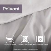 Essentials Joella Bed in A Bag 棉被床上用品套装 - 24 件轻质仿丝棉被套装，适合所有季节，豪华绗缝钻石棉被，配有配套的窗帘、装饰枕头，舒适、柔软、优雅，有灰色/白色/灰褐色/紫色/淡粉色、大号/特大号/加州特大号可供选择 - 灰褐色 - 查看 3