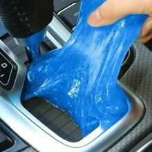 Car Dust Dirt Cleaning Gel Slime Magic Super Clean Mud Clay For Laptop Computer Keyboard Cleaning Tool Home Cleaner Dust Remover - Yellow - View 2