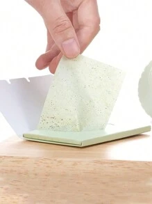 100 pièces Papier buvard, pack mini portable de feuilles absorbantes d'huile faciale, tissu de contrôle de l'huile de nettoyage du visage, papier buvard doux convenant pour la peau grasse et les voyages, disponible en 4 couleurs