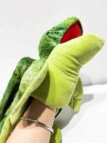 Realistic Turtle Hand Puppet - Green - View 6