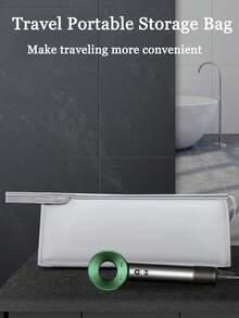 1个旅行收纳包，兼容造型器，便携式旅行箱，便携式收纳包，适用于造型器及配件 - 銀色 - 查看 2
