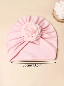 1 件淡粉色雪纺花朵装饰头带和 1 双淡粉色防滑地板袜，适合日常穿着爱情人节 - 粉色 - 查看 4