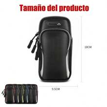 Brazalete Deportivo Para Celular Bolsa De Brazo Para Correr - Negro - Ver 5