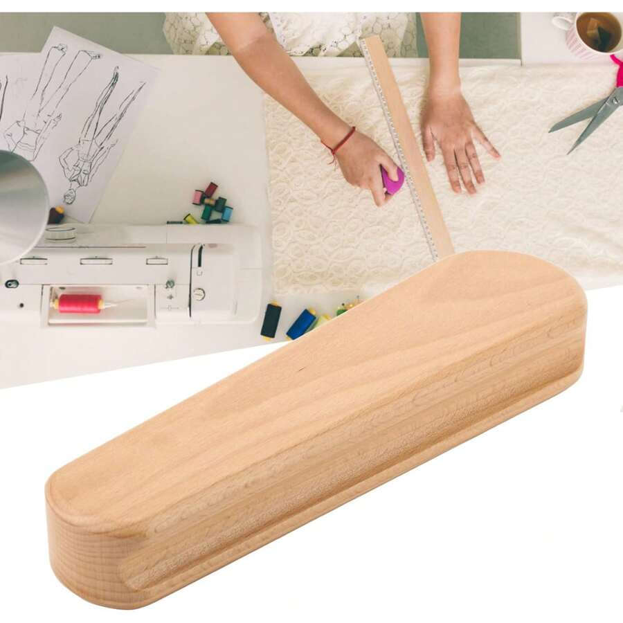Quilters Clapper, Multifunction Tailor Clapper Quilters Pressing And Seam Flattening Tool Wooden